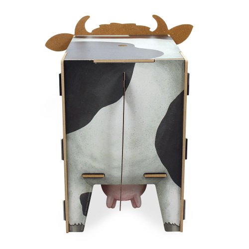 Hocker für Kinder Motiv Kuh