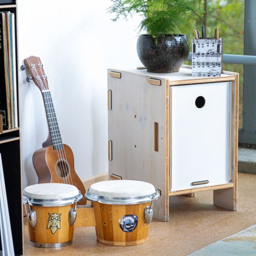 Werkbox Hocker mit Modul-Einsatz