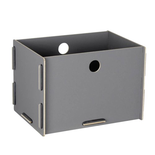 Sortierbox 2er-Set dunkelgrau
