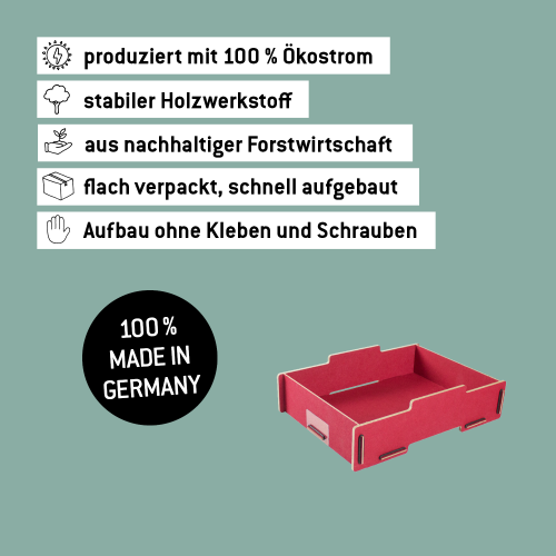 Stapelbare Aufbewahrungsbox