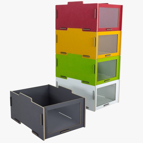 Transparente Aufbewahrungsboxen | WERKHAUS