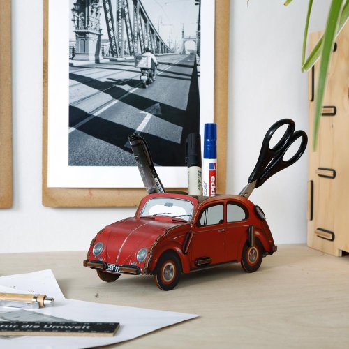 roter VW Käfer als Stifebox