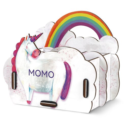 Personalisierte Einhorn-Stiftebox