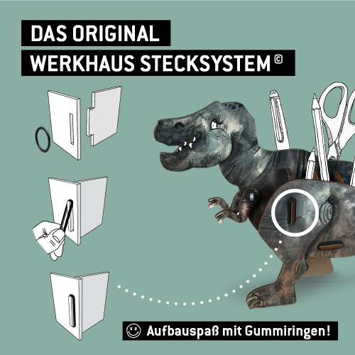 Stiftebox mit Stecksystem