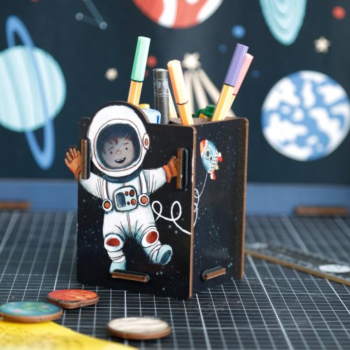 Stiftebox Astronaut