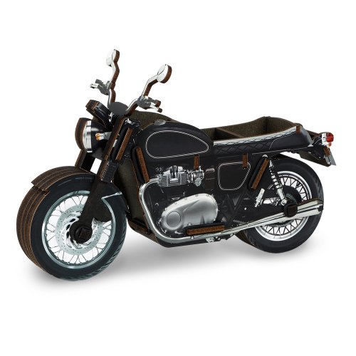 Motorrad als Stiftehalter für den Schreibtisch