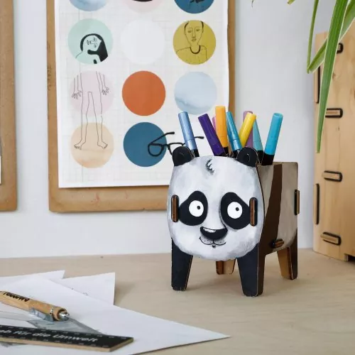 Panda Stiftehalter