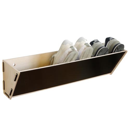 Schuhregal Wand