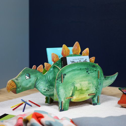 Stegosaurus als Spielzeugkiste