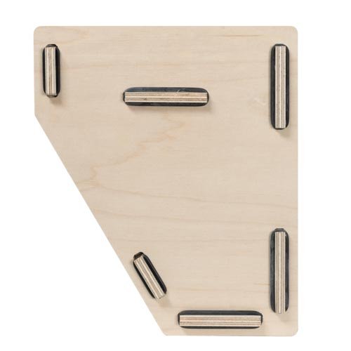 Wandgarderobe klein Seite