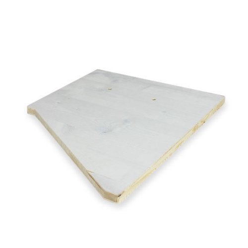 KONVEX Deckplatte Fichte Weiß