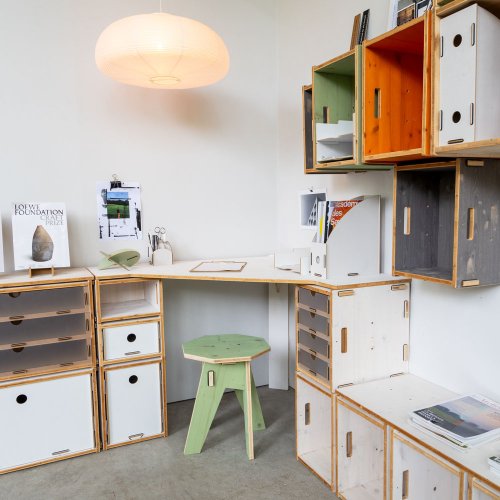 Regalsystem Schreibtisch