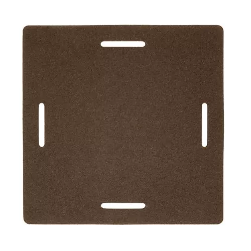 braune Filzauflage für Photohocker