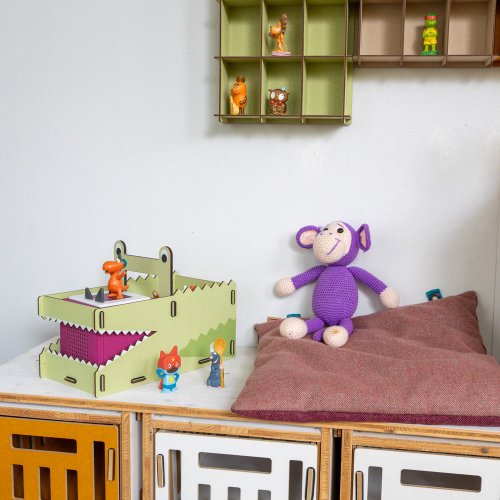 Tragebox Krokodil für Toniebox und Tonies