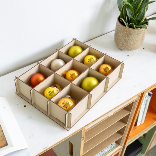 Praktische Aufbewahrung mit Fächern