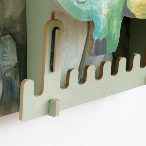 Hakenleiste Kindergarderobe