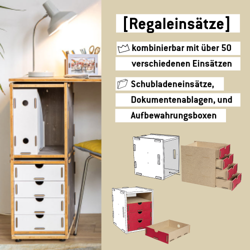 Regaleinsätze Werkbox