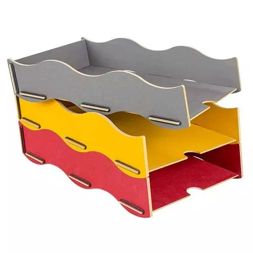 Ablage Box für Din A4 aus Holz | WERKHAUS