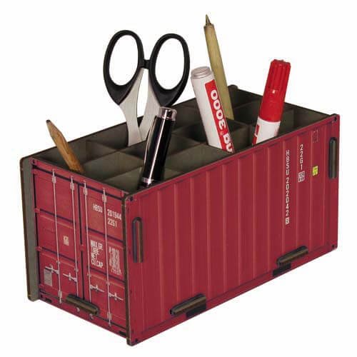 Container Stiftebox rot | WERKHAUS