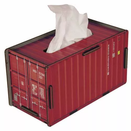 Container Taschentuchbox | rot