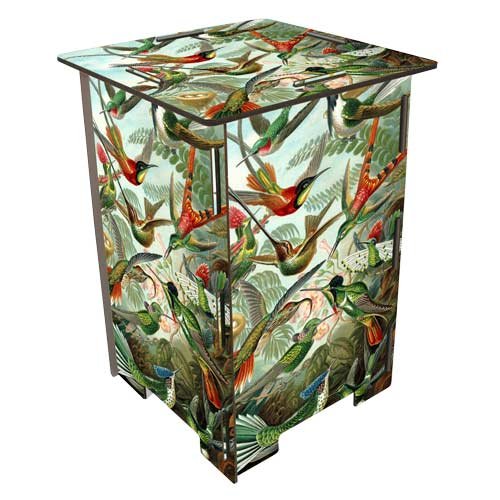 Holzhocker und Beistelltisch: Design Kolibri original von WERKHAUS Holzhocker und Beistelltisch: Design Kolibri original von WERKHAUS