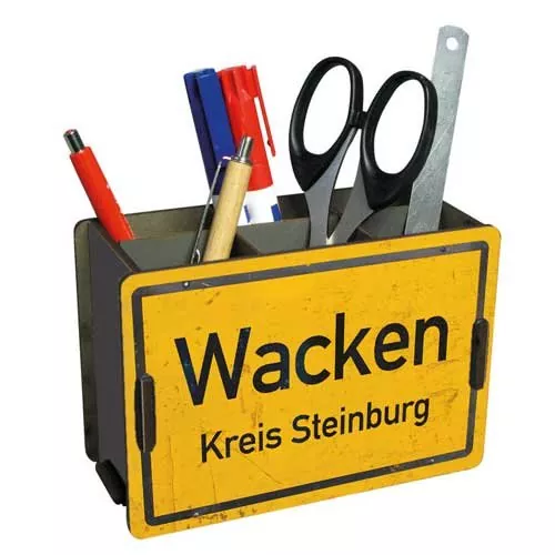 Ortsschild Wacken | Stiftebox