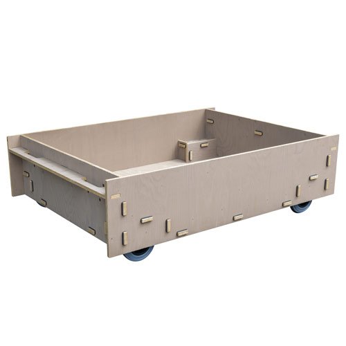 Große Rollbox aus Holz