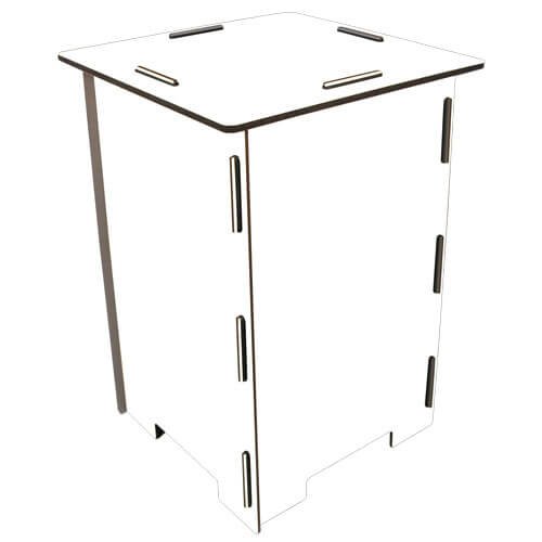 Hocker zum Bemalen - DIY | WERKHAUS