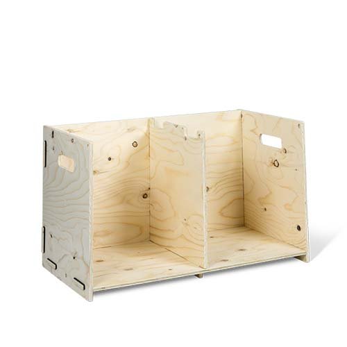 Stapelregal Spruce | Regalbaustein für leichte Holzregale von WERKHAUS Stapelregal Spruce | Regalbaustein für leichte Holzregale von WERKHAUS