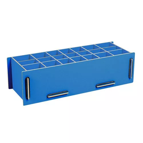 Stiftebox XL Blau