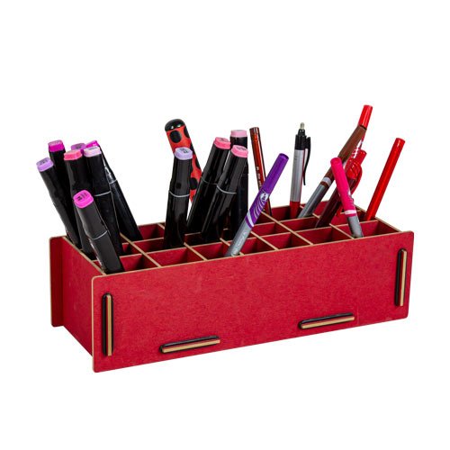 Stiftebox XL in rot | WERKHAUS