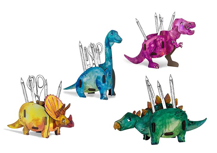 Dino Stifteboxen und Stiftehalter von WERKHAUS