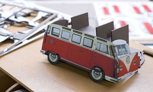 Eine Stiftebox im Stecksystem als VW T1