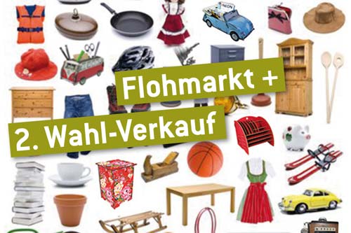 Flohmarkt und zweite Wahl-Verkauf als Benefiz-Veranstaltung