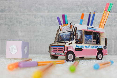 WERKHAUS Sonderanfertigung Eiswagen von Mr. Whippy