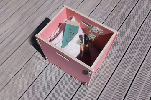 Werkbox als Oräsentkorb